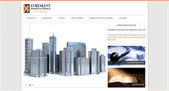 Desktop Screenshot of evrenkent.com.tr