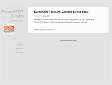 Tablet Screenshot of evrenkent.org
